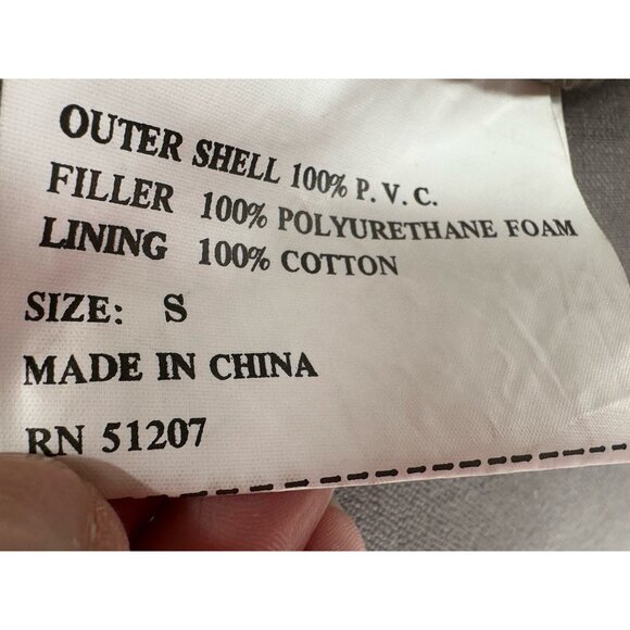 Misty Harbor Men's Any Weather Slicker Jacket Hood Flannel Lined Pockets Small - Picture 13 of 14